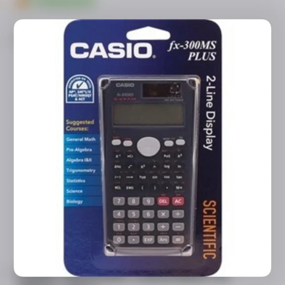 Casio Scientific Calculator Fx 300ms Plus - Picture 1 of 4